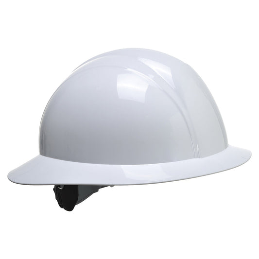 Portwest PS52 PW Adjustable Full Brim Future Safety Hard Hat ANSI - New England Safety Supply
