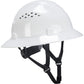 Portwest PW52 Future Vented Construction Hard Hat with Full Brim Protection ANSI - New England Safety Supply