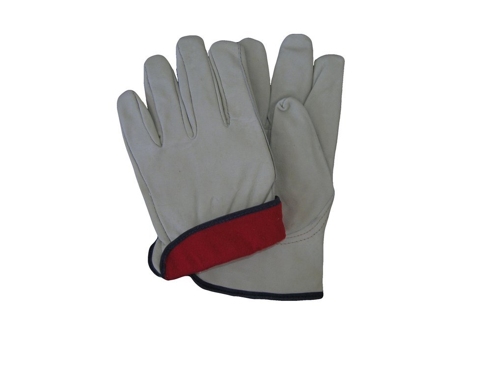 RED JERSEY LINED PIGSKIN DRIVERS - New England Safety Supply