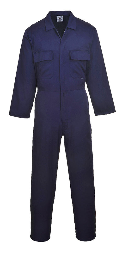 Portwest S999 Euro Polycotton Multipocket Work Coverall with Front Snap Closure - New England Safety Supply
