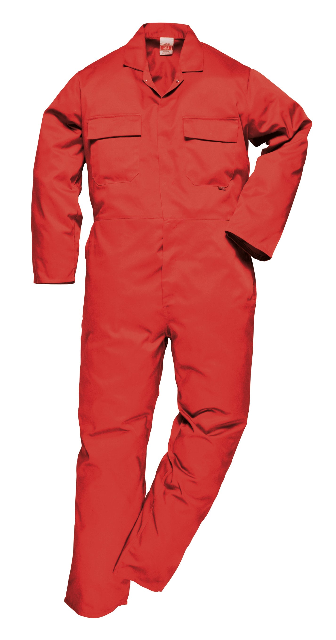 Portwest S999 Euro Polycotton Multipocket Work Coverall with Front Snap Closure - New England Safety Supply