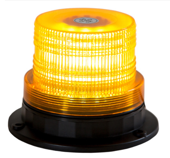 Buyers Products Dogg LED Beacon Light — Amber, 5.12in.L x 5.12in.W x 3.74in.H, Model# SL501A - New England Safety Supply