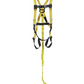 Qualcraft Guardian Fall Protection Contractor Kit - High-Visibility Yellow/Black, Safety Harness with Shock Lanyard - New England Safety Supply
