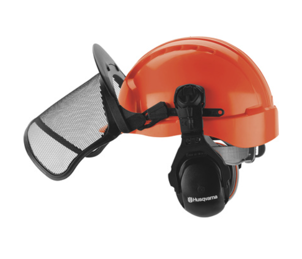 Husqvarna Pro Woodsman Safety Helmet System - New England Safety Supply