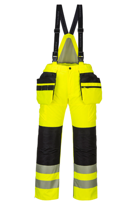Hi-Vis Winter Pants Yellow/Black - New England Safety Supply