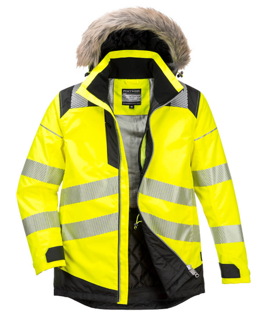 PW3 Hi-Vis Winter Parka Jacket - New England Safety Supply