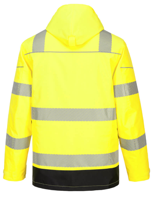 Hi-Vis 5-in-1 Jacket Yellow/Black - New England Safety Supply
