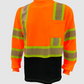 Work Force Class 3 Orange Reflective Long Sleeve Honey Comb - New England Safety Supply