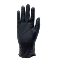 Elite Black + 6mil Black Nitrile Disposable Gloves - New England Safety Supply