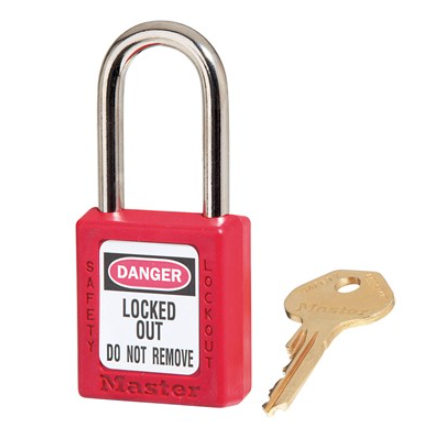 Master Lock Zenex Thermoplastic Safety Padlock, Capacity, Volume, Plastic, Standard - New England Safety Supply
