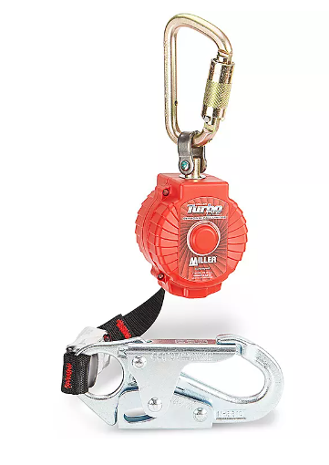 MILLER® TURBOLITE™ RETRACTABLE LANYARDS - New England Safety Supply