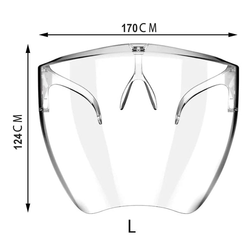 Clear Protective Safety Shield - New England Safety Supply