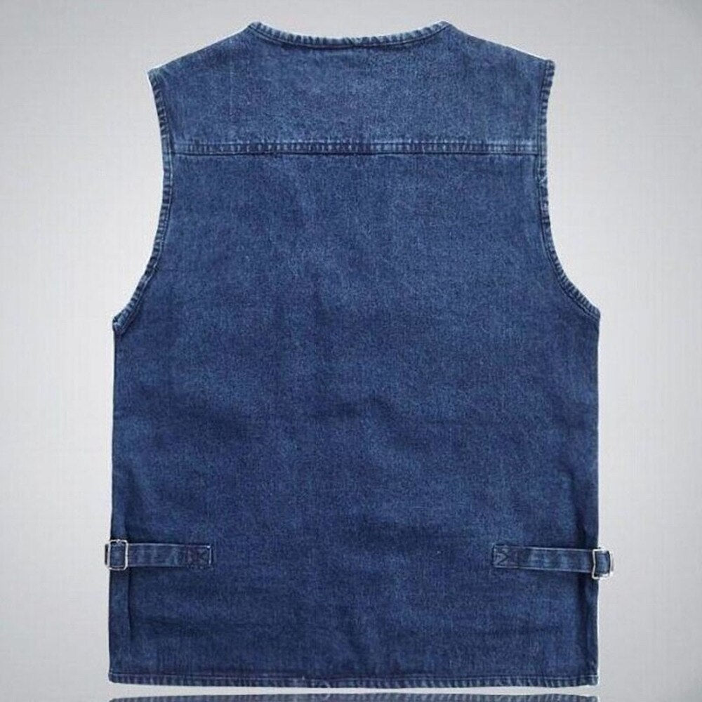 Denim Work Vest - New England Safety Supply